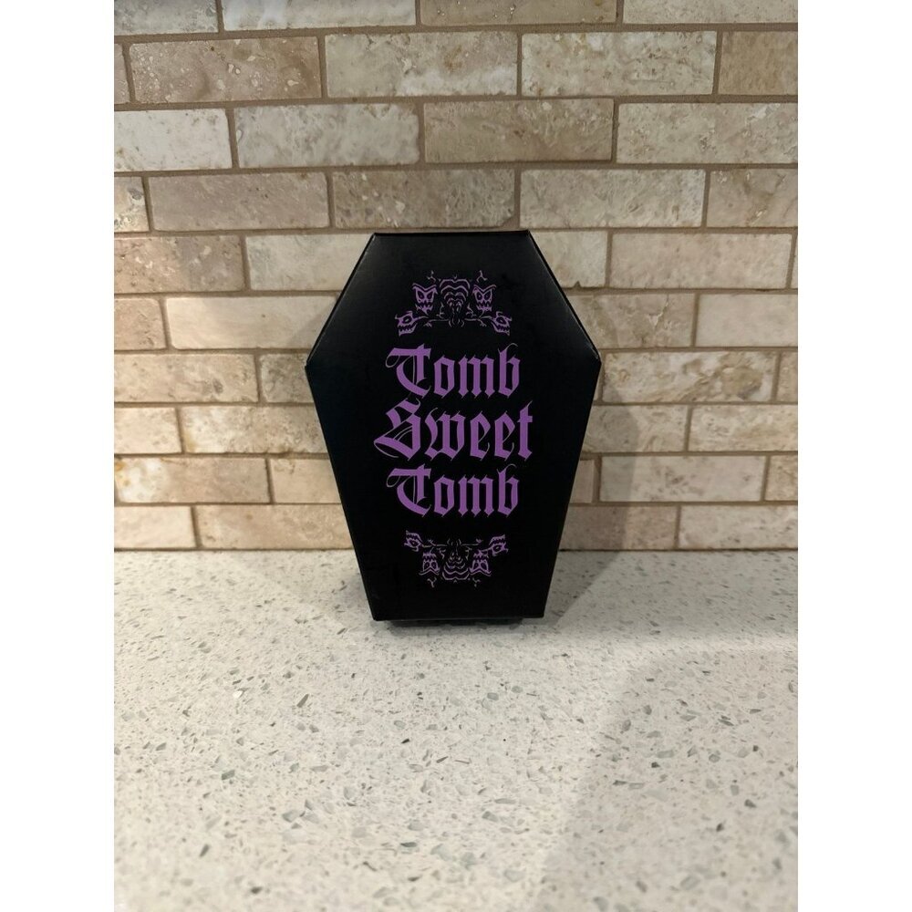 Disney parks haunted mansion tombstone coasters‎ w/ coffin box